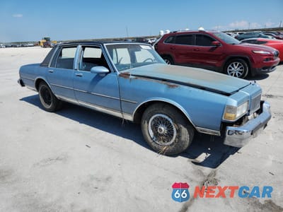 Czwarte zdjęcie samochodu z boku: 1989 CHEVROLET CAPRICE CLASSIC BROUGHAM VIN:1G1BU51E0KR101843 - miniatura