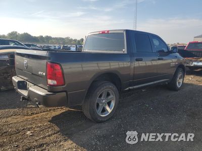 Trzecie zdjęcie samochodu z tyłu: 2018 RAM 1500 ST VIN:3C6RR7KT1JG171440 - miniatura