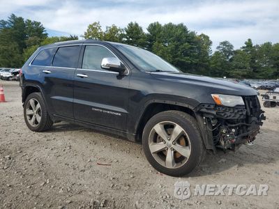 Czwarte zdjęcie samochodu z boku: 2014 JEEP GRAND CHEROKEE OVERLAND VIN:1C4RJFCT4EC105580 - miniatura