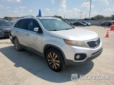 Czwarte zdjęcie samochodu z boku: 2011 KIA SORENTO EX VIN:5XYKU4A26BG022859 - miniatura