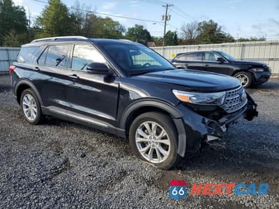 Czwarte zdjęcie samochodu z boku: 2023 FORD EXPLORER LIMITED VIN:1FMSK8FH6PGB23376 - miniatura