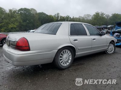 Trzecie zdjęcie samochodu z tyłu: 2010 MERCURY GRAND MARQUIS LS VIN:2MEBM7FV3AX630962 - miniatura