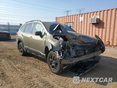 Czwarte zdjęcie samochodu z boku: 2022 SUBARU FORESTER WILDERNESS VIN:JF2SKAMCXNH466283 - miniatura