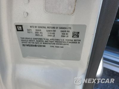Zdjęcie 12 z 14 samochodu: 2011 CHEVROLET IMPALA LT VIN:2G1WG5EK4B1239144 - miniatura