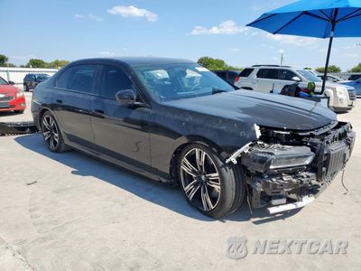 Czwarte zdjęcie samochodu z boku: 2024 BMW 740 XI VIN:WBA33EH04RCR17456 - miniatura