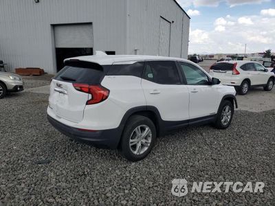 Trzecie zdjęcie samochodu z tyłu: 2021 GMC TERRAIN SLE VIN:3GKALMEV4ML401877 - miniatura