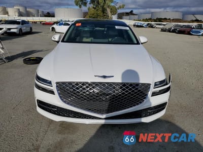Piąte zdjęcie samochodu w środku: 2021 GENESIS G80 BASE VIN:KMTGB4SC6MU073607 - miniatura