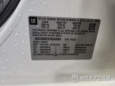 Zdjęcie 12 z 14 samochodu: 2014 CHEVROLET SILVERADO K1500 LT VIN:3GCUKRECXEG565989 - miniatura