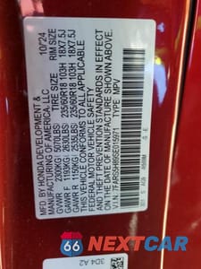 Zdjęcie 14 z 14 samochodu: 2025 HONDA CR-V SPORT-L VIN:7FARS5H89SE015971 - miniatura