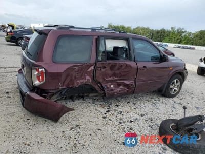 Trzecie zdjęcie samochodu z tyłu: 2007 HONDA PILOT EXL VIN:5FNYF28617B032263 - miniatura