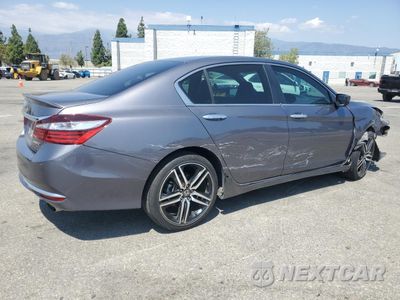 Trzecie zdjęcie samochodu z tyłu: 2016 HONDA ACCORD SPORT VIN:1HGCR2F54GA221334 - miniatura