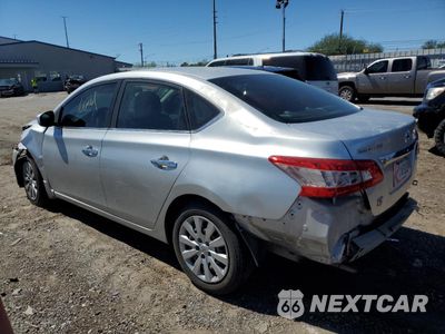 Drugie zdjęcie samochodu z przodu: 2014 NISSAN SENTRA S VIN:3N1AB7AP5EL685225 - miniatura
