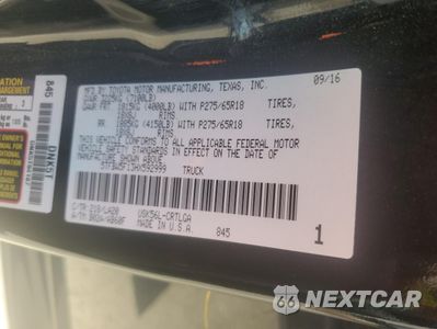 Zdjęcie 13 z 15 samochodu: 2017 TOYOTA TUNDRA DOUBLE CAB LIMITED VIN:5TFBW5F13HX592999 - miniatura