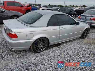 Trzecie zdjęcie samochodu z tyłu: 2001 BMW 325 CI VIN:WBABS33481JY40880 - miniatura