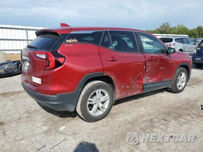 Trzecie zdjęcie samochodu z tyłu: 2022 GMC TERRAIN SLE VIN:3GKALMEV1NL138460 - miniatura