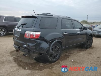 Trzecie zdjęcie samochodu z tyłu: 2010 GMC ACADIA SLT-2 VIN:1GKLVNED3AJ163197 - miniatura