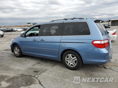 Drugie zdjęcie samochodu z przodu: 2007 HONDA ODYSSEY EXL VIN:5FNRL38767B053105 - miniatura