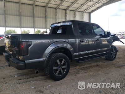 Trzecie zdjęcie samochodu z tyłu: 2017 FORD F150 SUPERCREW VIN:1FTEW1EF9HFB71331 - miniatura