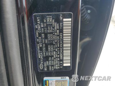 Zdjęcie 14 z 15 samochodu: 2022 HYUNDAI PALISADE LIMITED VIN:KM8R54HEXNU415449 - miniatura