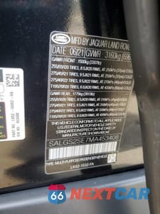 Zdjęcie 14 z 14 samochodu: 2021 LAND ROVER RANGE ROVER WESTMINSTER EDITION VIN:SALGS2SE7MA453408 - miniatura