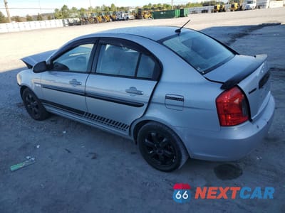 Drugie zdjęcie samochodu z przodu: 2007 HYUNDAI ACCENT GLS VIN:KMHCN46C57U143211 - miniatura