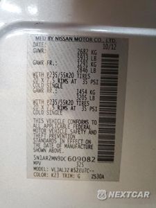 Zdjęcie 13 z 15 samochodu: 2013 NISSAN PATHFINDER S VIN:5N1AR2MN9DC609082 - miniatura