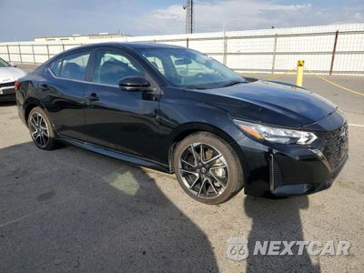 Czwarte zdjęcie samochodu z boku: 2025 NISSAN SENTRA SR VIN:3N1AB8DV1SY240415 - miniatura