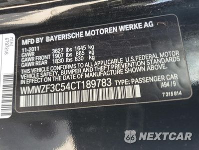 Zdjęcie 12 z 14 samochodu: 2012 MINI COOPER CLUBMAN VIN:WMWZF3C54CT189783 - miniatura