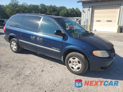 Czwarte zdjęcie samochodu z boku: 2001 DODGE GRAND CARAVAN SE VIN:1B4GP24391B228222 - miniatura