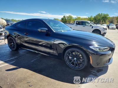 Czwarte zdjęcie samochodu z boku: 2022 BMW 430XI VIN:WBA73AP04NCJ51816 - miniatura
