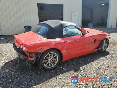 Trzecie zdjęcie samochodu z tyłu: 2005 BMW Z4 2.5 VIN:4USBT33575LR71151 - miniatura