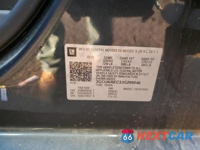 Zdjęcie 12 z 12 samochodu: 2018 CHEVROLET SILVERADO K1500 LT VIN:3GCUKREC3JG299046 - miniatura
