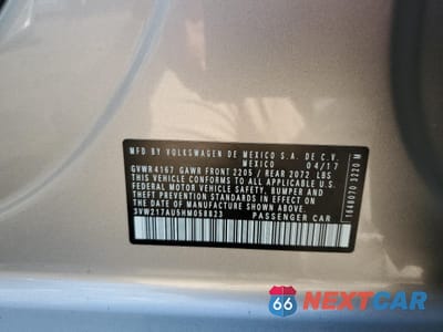 Zdjęcie 12 z 12 samochodu: 2017 VOLKSWAGEN GOLF S VIN:3VW217AU5HM058823 - miniatura