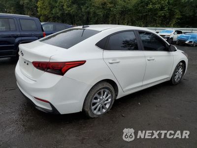 Trzecie zdjęcie samochodu z tyłu: 2019 HYUNDAI ACCENT SE VIN:3KPC24A34KE049431 - miniatura
