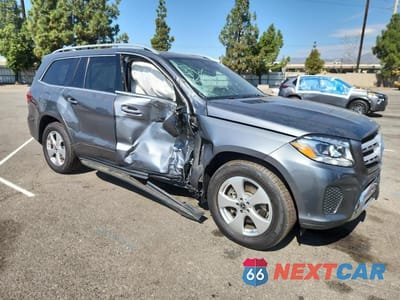 Czwarte zdjęcie samochodu z boku: 2019 MERCEDES-BENZ GLS 450 4MATIC VIN:4JGDF6EE1KB233508 - miniatura
