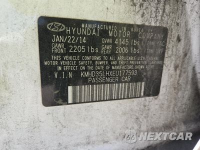 Zdjęcie 13 z 15 samochodu: 2014 HYUNDAI ELANTRA GT VIN:KMHD35LHXEU177593 - miniatura