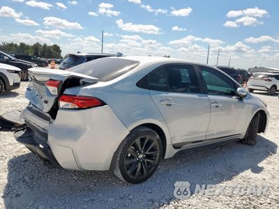 Trzecie zdjęcie samochodu z tyłu: 2025 TOYOTA COROLLA SE VIN:5YFS4MCE3SP229938 - miniatura
