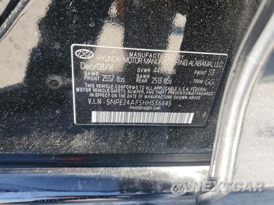 Zdjęcie 12 z 12 samochodu: 2017 HYUNDAI SONATA SE VIN:5NPE24AF5HH536645 - miniatura