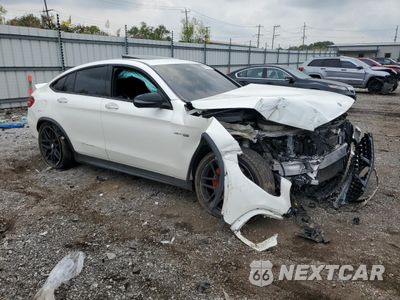 Czwarte zdjęcie samochodu z boku: 2019 MERCEDES-BENZ GLC COUPE 63 S 4MATIC AMG VIN:WDC0J8KB9KF570678 - miniatura