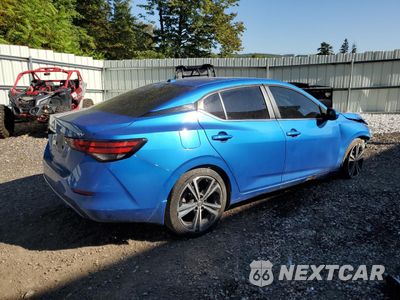 Trzecie zdjęcie samochodu z tyłu: 2022 NISSAN SENTRA SV VIN:3N1AB8CV9NY238711 - miniatura