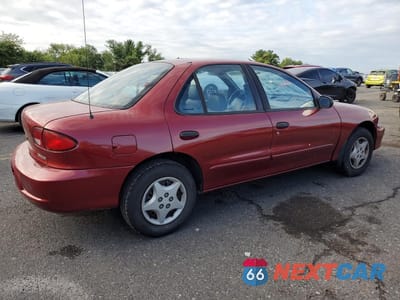 Trzecie zdjęcie samochodu z tyłu: 2000 CHEVROLET CAVALIER VIN:1G1JC5240Y7190371 - miniatura