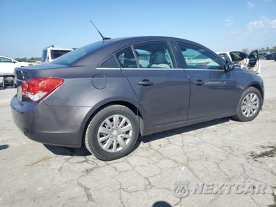 Trzecie zdjęcie samochodu z tyłu: 2011 CHEVROLET CRUZE LS VIN:1G1PC5SH0B7211580 - miniatura