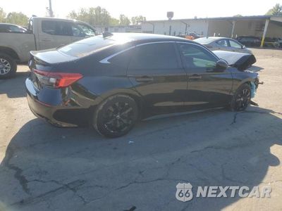 Trzecie zdjęcie samochodu z tyłu: 2022 HONDA CIVIC LX VIN:2HGFE2F21NH522656 - miniatura