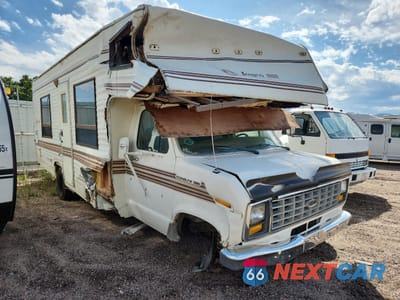 1988 FORD ECONOLINE E350 CUTAWAY VAN 1FDKE30G1JHA07367 - główne zdjęcie licytacji z USA - miniatura