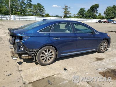 Trzecie zdjęcie samochodu z tyłu: 2017 HYUNDAI SONATA SPORT VIN:5NPE34AF3HH493727 - miniatura
