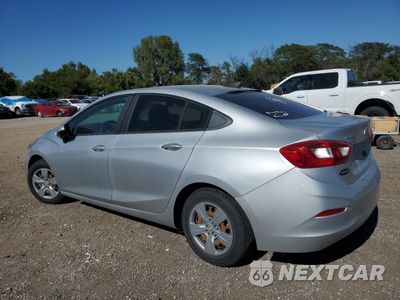 Drugie zdjęcie samochodu z przodu: 2017 CHEVROLET CRUZE LS VIN:1G1BC5SM9H7126382 - miniatura