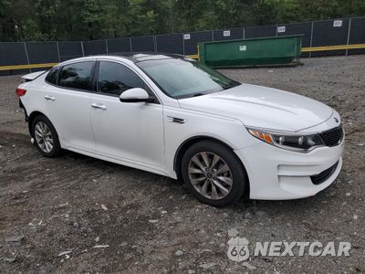 Czwarte zdjęcie samochodu z boku: 2016 KIA OPTIMA EX VIN:5XXGU4L37GG010498 - miniatura