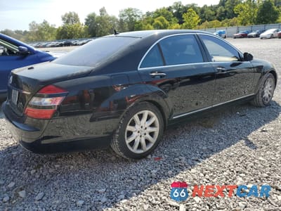 Trzecie zdjęcie samochodu z tyłu: 2007 MERCEDES-BENZ S 550 VIN:WDDNG71X97A083654 - miniatura