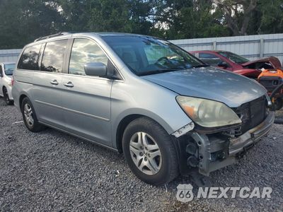 Czwarte zdjęcie samochodu z boku: 2006 HONDA ODYSSEY EX VIN:5FNRL38466B022795 - miniatura