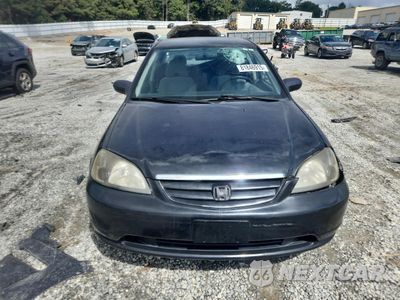 Piąte zdjęcie samochodu w środku: 2003 HONDA CIVIC LX VIN:2HGES165X3H579105 - miniatura